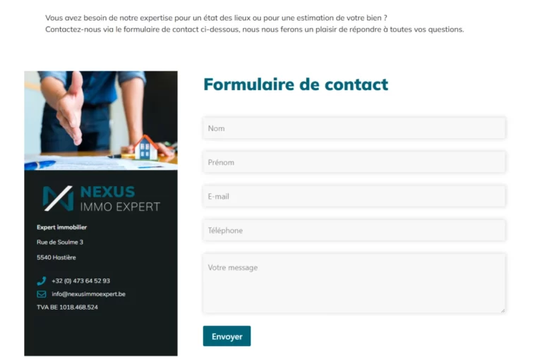 Nexus Immo Expert Site Web