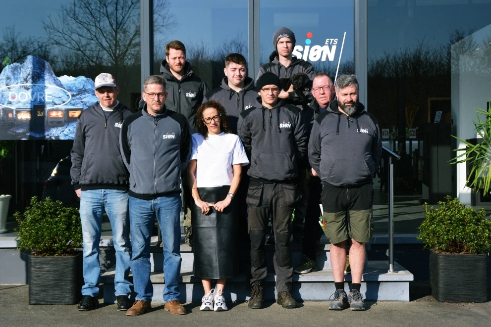 Ets Sion - Equipe et showroom à Rochefort