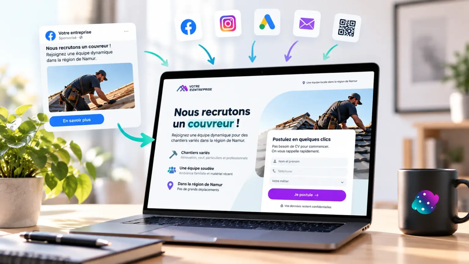 Landing page - campagne site web sans refonte